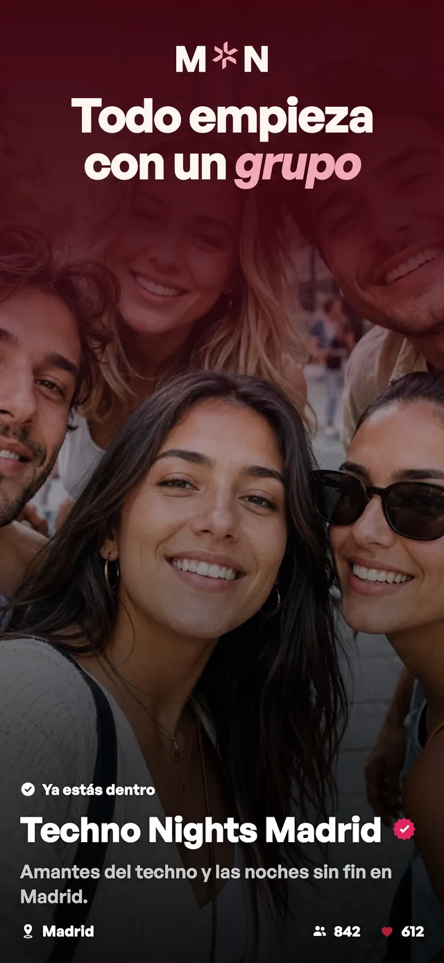 Mon — Todo empieza con un grupo