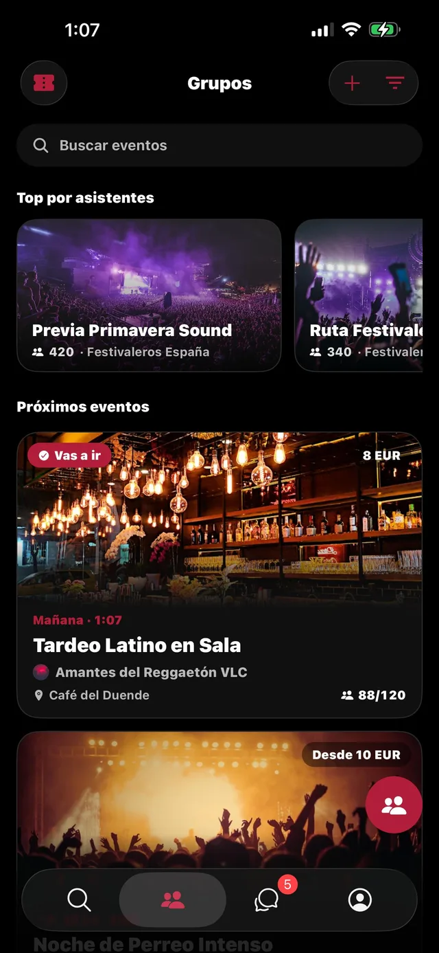Mon — Eventos