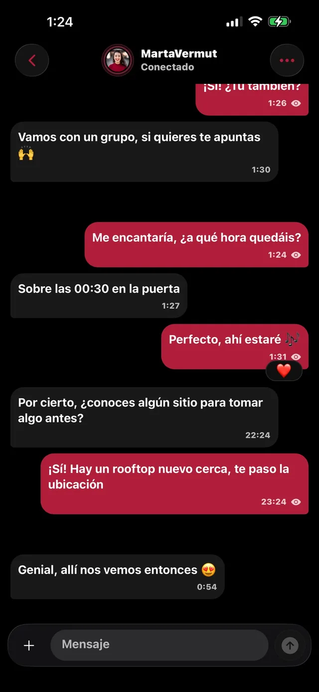 Mon — Conversación