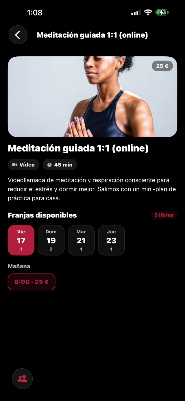 Mon — Detalle del servicio